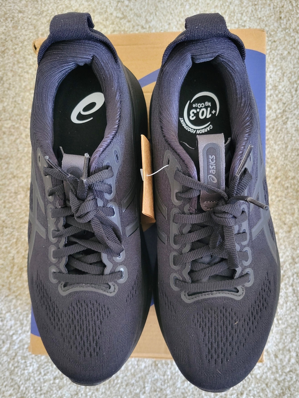 ASICS Gel Kayano 32 Men's Black Running Shoes - Men's 7, Women's 9 - Picture 3 of 14